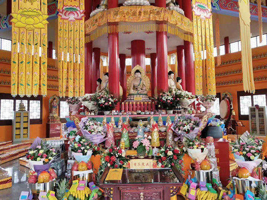 慧缘寺“盂兰盆”法会
