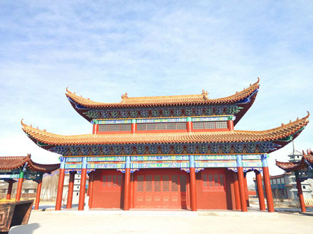寺院新貌